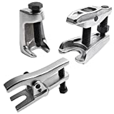 TOMMARS 3 Pc Ball Joint Puller Set Ball Joint Separator and Tie Rod Puller for Front End Service