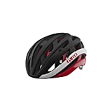 Giro Helios Spherical Adult Road Cycling Helmet - Matte Black/Red (2022), Large