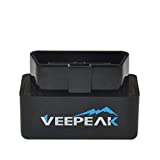 Veepeak Mini WiFi OBD II Scanner for iOS and Android, Car Check Engine Light Diagnostic Code Reader Scan Tool Supports Torque Pro, OBD Fusion, Car Scanner App