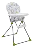 Delta Children EZ-Fold High Chair for Babies and Toddlers - Compact High Chair with Adjustable Tray, Starburst