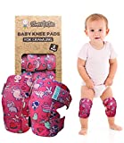 Baby Knee Pads for Crawling (2 Pairs) I Protector for Toddler, Infant, Girl, Boy