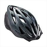 Schwinn Thrasher Bike Helmet, Lightweight Microshell Design, Adult, Carbon