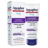 Aquaphor Baby Diaper Rash Paste - Fast Relief For Troublesome Diaper Rash and Flare-ups - 3.5 Oz. Tube