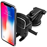 iOttie Easy One Touch 4 Dash & Windshield Universal Car Mount Phone Holder Desk Stand for iPhone, Samsung, Moto, Huawei, Nokia, LG, Smartphones, Black