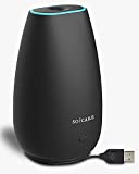 SOICARE Car Diffuser, Spill-Proof Small Portable Essential Oil Diffuser with Built-in USB Cord Organizer, Mini Aromatherapy Air Mist Diffuser for Travel/Office/Home (Elegant Black)