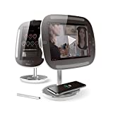HiMirror Mini Premium X 64GB: Smart Beauty Mirror with Skin Analyzer, Makeup Mirror with LED Lights, Smart Vanity Mirror with a Nonstationary Screen and Wireless Charging Pad