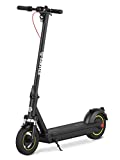 ESKUTE ES MAX 10' Electric Scooter, 600Wh 48V/12.5Ah Battery, Up to 40 Miles Travel Range, Powerful 450W Motor, Max Speed 18.6 MPH, Solid Tires Electric Commuting Scooter for Adults