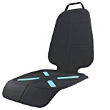 Car Seat Protector for Baby Child Car Seats, Shynerk Auto Seat Cover Mat for Under Carseat to Protect Automotive Vehicle Leather and Cloth Upholstery - Waterproof and Dirt Resistant - for SUV, Sedan