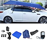 munirater Car Umbrella Universal Fully Automatic with Removable Charger Automatic Folding Car Tent Umbrella Sun Shade Roof Cover