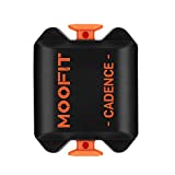 moofit Bike Cadence Sensor, Bluetooth / ANT+ IP67 Waterproof Wireless RPM Cycling Cadence Sensor for Wahoo/Zwift /OpenRider/Endomondo/Peloton (MooFit app Unavailable)