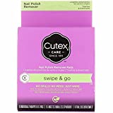 Cutex Swipe and Go Nail Polish Remover Pads (Pack of 2)