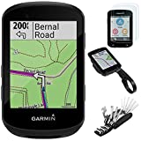 Garmin Edge 530 GPS Cycling Computer and Bike Mount Bundle with Tempered Glass Screen Protector 2-Pack and 16-in-1 Bike Tool Kit (010-02060-00)