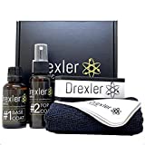 Drexler Ceramic Car Coating Kit 30ml + 50ml / 9H 3 to 5 Years Gloss & Protection, Super Hydrophobic Professional Care Detailing Body Hardness Pro Paint Automotive