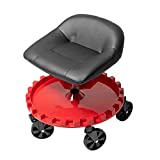 Traxion 2-230 Monster Seat II Mobile Rolling Gear Seat W/All-Terrain 5' Casters