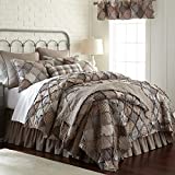 King Quilt - Smoky Mountain by Donna Sharp - Contemporary Quilt with Patchwork Pattern - Machine Washable