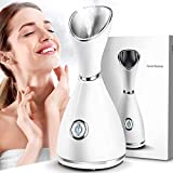 Facial Steamer, Face Steamer for Facial Deep Cleaning Home, Facial Spa Warm Mist Humidifier Atomizer Sauna Sinuses, Unclogs Pores - Blackheads - Spa Quality, Gifts for Mothers and spouses11