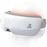 BOB AND BRAD Eye Massager with Heat, Smart Eye Massage with White Noise Music, Rechargeable Temple Eye Mask for Relax Eye Strain Dry Eye Dark Circles, Electric Face Massager Improve Sleep, Ideal Gifts