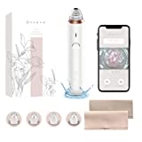 NUEVA Aurora Electric Blackhead Remover w/ 2MP HD Camera, Pore Vacuum Cleaner, 5 Suction Levels, Acne Comedone Whitehead Extractor, Facial Skincare Kit for Women & Men, Estheticians Removal Tools