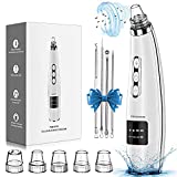 2022 Newest Blackhead Remover Pore Vacuum,Upgraded Facial Pore Cleaner,Electric Acne Comedone Whitehead Extractor Tool-5 Suction Power,5 Probes,USB Rechargeable Blackhead Vacuum Kit for Women & Men