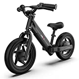 Hiboy BK1 Electric Bike for Kids Ages 3-5 Years Old, 24V 100W Electric Balance Bike with 12 inch Inflatable Tire and Adjustable Seat, Electric Motorcycle for Kids Boys & Girls…