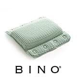 BINO Non-Slip Cushioned Bath Pillow with Suction Cups, Mint Green - Spa Pillow Bath Pillows for Tub Neck and Back Support Bathtub Pillow Bath Pillows for Tub Bath Accessories Set Bath Tub Pillow Rest