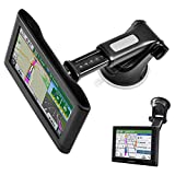 GPS Suction Cup Mount for Garmin [Quick Extension Arm], Replacement GPS Dash Ball Mount Dashboard Windshield Car Holder for Garmin Nuvi Dezl Drive Drivesmart Zumo Driveassist DriveLuxe StreetPilot RV