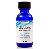 Glycolic Acid Peel 70% - Pro Skin Peel - Age Defying, Erase Wrinkles, Large Pores, Acne Scars, Blackheads, Stretch Marks