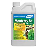Monterey LG 6336 Bacillus Thuringiensis (B.t.) Worm & Caterpillar Killer Insecticide/Pesticide Treatment Concentrate, 32 oz
