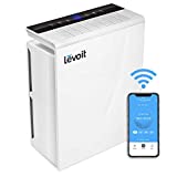 LEVOIT Air Purifiers for Home Large Room 720 sq.ft, Medical-Grade True HEPA Filter 99.9% Removal to 0.1 Microns, Smart Sensor, Smoke and Odor Eliminator for Allergies and Pets, Dust, Pollen, Auto Mode