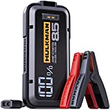HULKMAN Alpha85 Jump Starter 2000 Amp 20000mAh Car Starter for up to 8.5L Gas and 6L Diesel Engines with LED Display 12V Lithium Portable Car Battery Booster Pack (Space Gray)