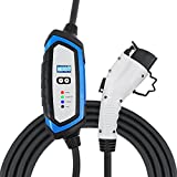 Lectron 240V-32 Amp, Level 2 EV Charger, with 21ft Long J1772 Charging Cable & NEMA 14-50 Plug