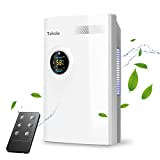 Dehumidifiers for Home, 550 Sq.Ft Dehumidifier for High Humidity with Remote Control, 2100ml(74oz) Portable Quiet Dehumidifiers with 24Hr Timer, Auto Shut-Off, for Bedroom, Bathroom, RV or Basement
