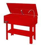 Homak 40-Gallon Parts Washer, Red, RD00840450