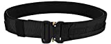KRYDEX Quick Release Rigger MOLLE Belt 1.75 Inch Inner & Outer Tactical Heavy Duty Belt (Black, Large)