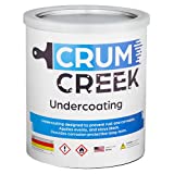 CRUM CREEK Automotive Undercoating, 1 Gallon Black Undercoating | Rust Inhibitor & Prevention | Corrosion Preventative