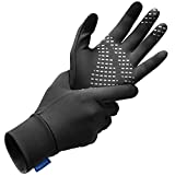 Lightweight Running Gloves, Flexible Winter Gloves for Driving and Daily Use, Touchscreen Thin Gloves for Men Women, Cold Weather Gloves Liners for Thermal