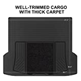 FREMONT AUTO Cargo Mat Liner with Carpet, Premium Quality Trimmable Cargo Mat, Trunk Liner, Heavy Duty, Large Size, Universal Fit