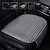 Car Seat Covers,Suninbox Car Seat Cushion,Buckwheat Hulls Car Seat Pads Mat for Auto,Universal Bottom Driver Car Seat Protector Ventilated Breathable Comfortable(Gray)