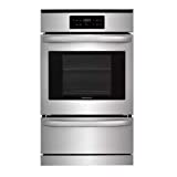 FFGW2426US 24' Single Natural Gas Wall Oven with 3.3 cu. ft. Capacity Halogen Lighting Self-Clean and Timer in Stainless Steel
