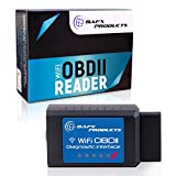 BAFX Products Wireless WiFi (OBDII) OBD2 Code Reader & Scan Tool / Wireless Check Engine Light Diagnostic Scan Tool for Cars & Trucks / for iOS. iPhone & Android Devices